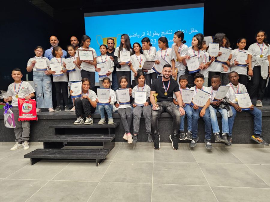 نجاح باهر لحفل بطولة الرياضيات السادسة في المركز الجماهيري شقيب السلام 